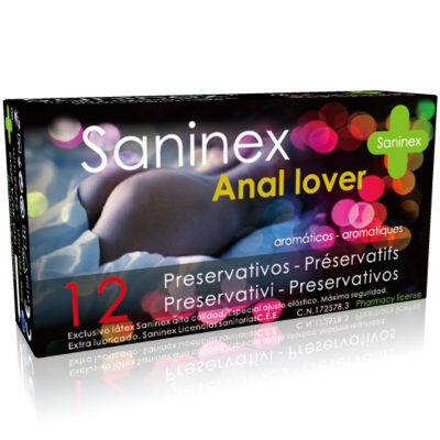 PROFILATTICI SANINEX "ANAL LOVER" 12 PEZZI