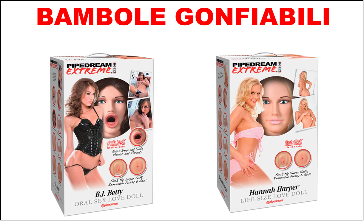 Bambole Gonfiabili - Calde Passioni  Sexy Shop Online